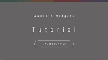Android Widgets | Countdownplus