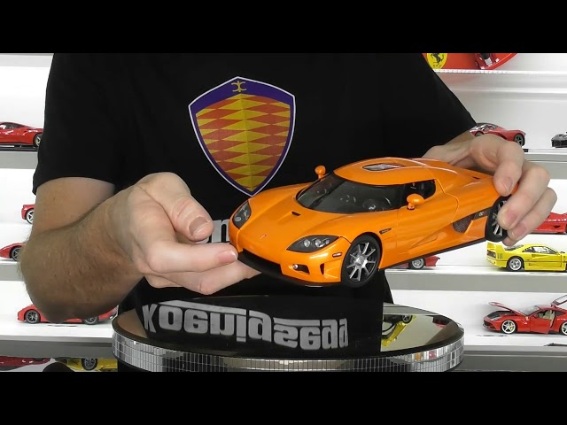 1/18 KOENIGSEGG CCX by Autoart Models - Full Review - YouTube