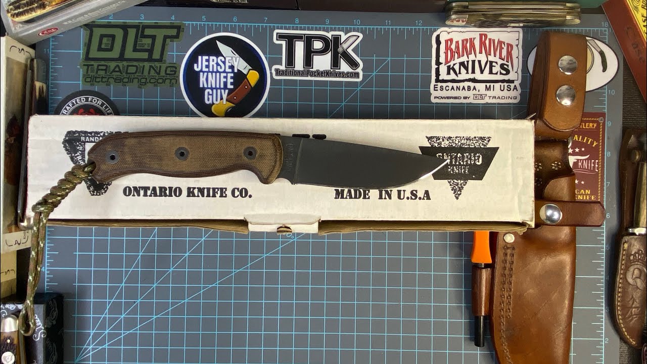 ONTARIO TAK-1 SURVIVAL KNIFE - YouTube