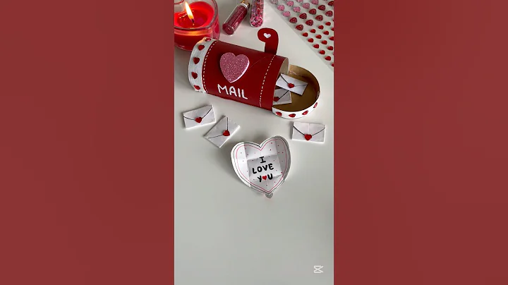 Cute Valentine’s Day Gift❤️ #valentinesday #gift #cute #diy #shorts #craft