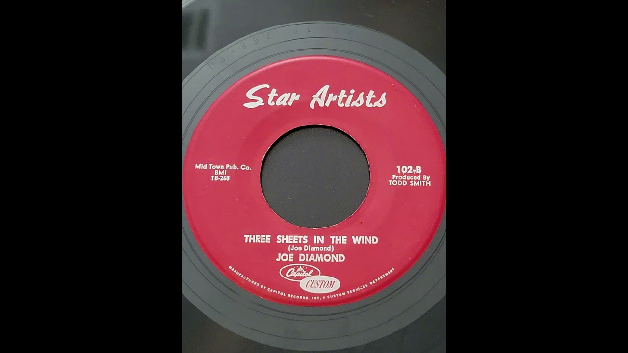 Joe Diamond - Three Sheets In The Wind - Star Artists 102 - Capitol Custom Rockabilly Country Bopper