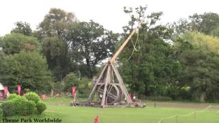 Warwick Castle - The Mighty Trebuchet
