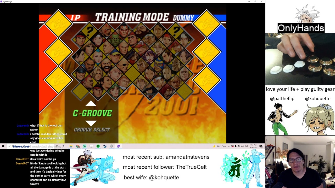 Capcom vs SNK 2 lab / Q&A stream session