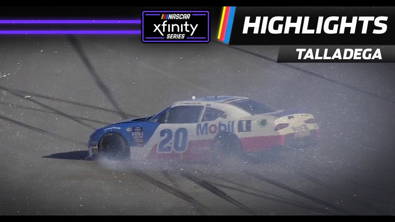 Talladega gives John Hunter Nemechek a run for his money