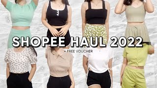 LOVITO SHOPEE HAUL | Medium to Large Frame | activewear, knitted tops, loungewear sets (Philippines)