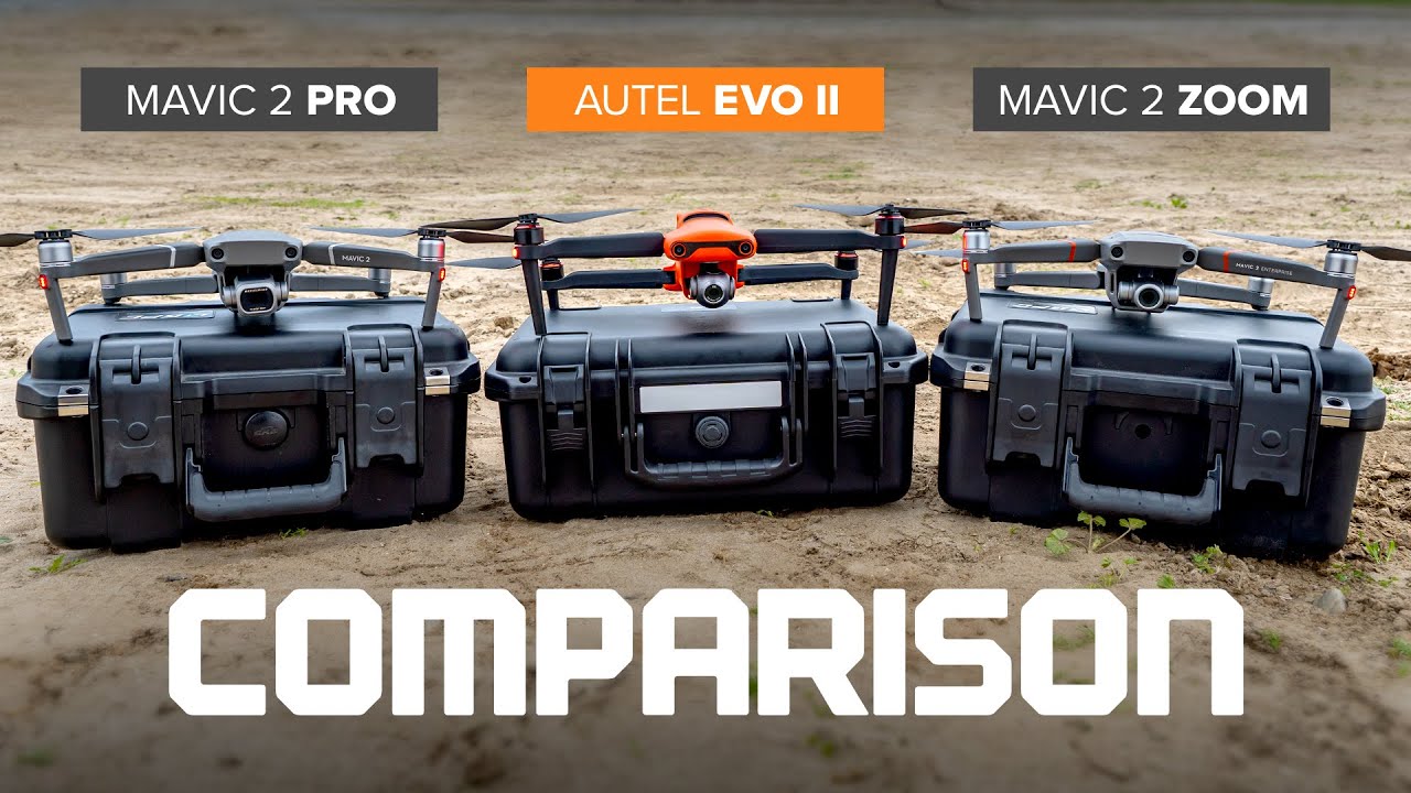 Autel Evo 2 Video Comparison - DJI Mavic 2 Pro and Zoom - YouTube