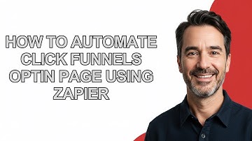 How to Automate Click Funnels Optin Page Using Zapier - KevinHowTo