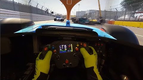 typical open lobby in F1 2021