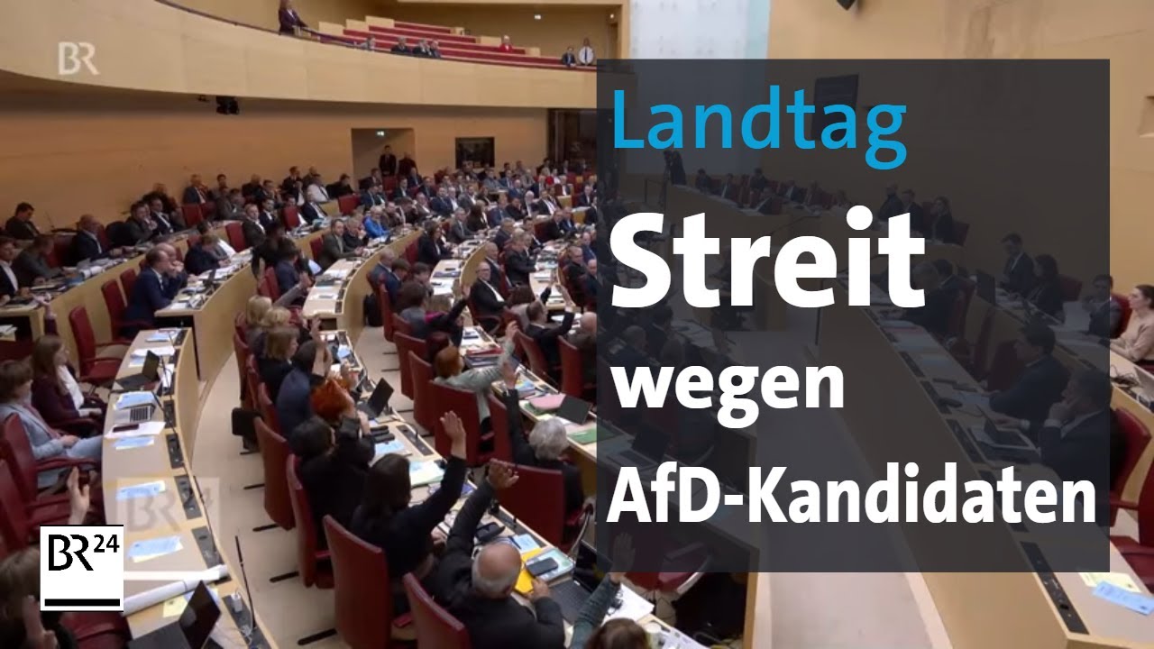 Einblicke 1: Landtag aus der Luft und der Plenarsaal