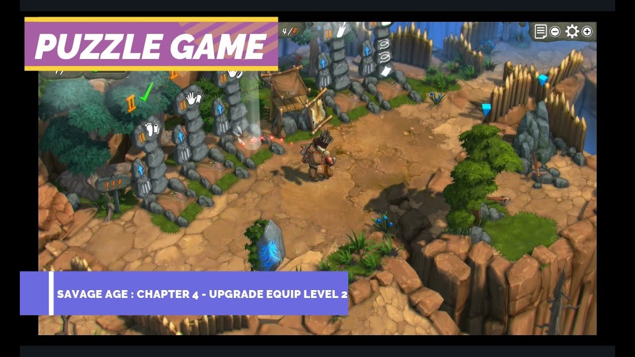 Savage Age : Nintedo Switch Chapter 4  - Full Upgrade Equip Level 2 Full Game Walkthrough