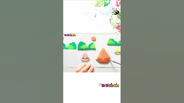 Thiên nhiên trong tranh in lớp 5 #shortsvideo #shortvideo #shorts #short #art #drawing