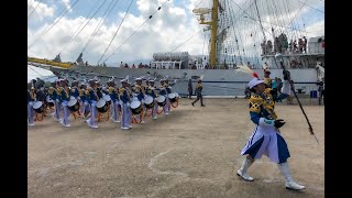 Performance Indonesian Navy cadets