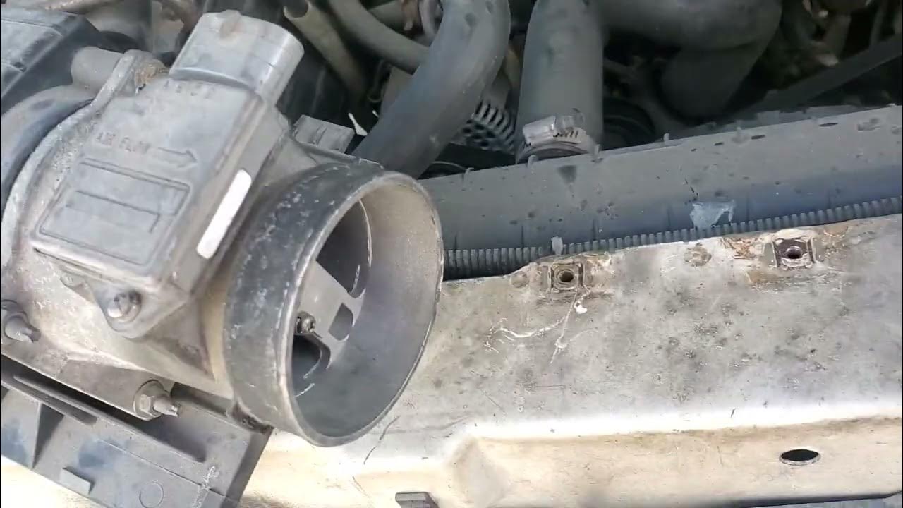 1995 FORD ECONOLINE E250 STALLING STARTS THEN STALLS NO POWER MAF MASS AIRFLOW SENSOR YouTube