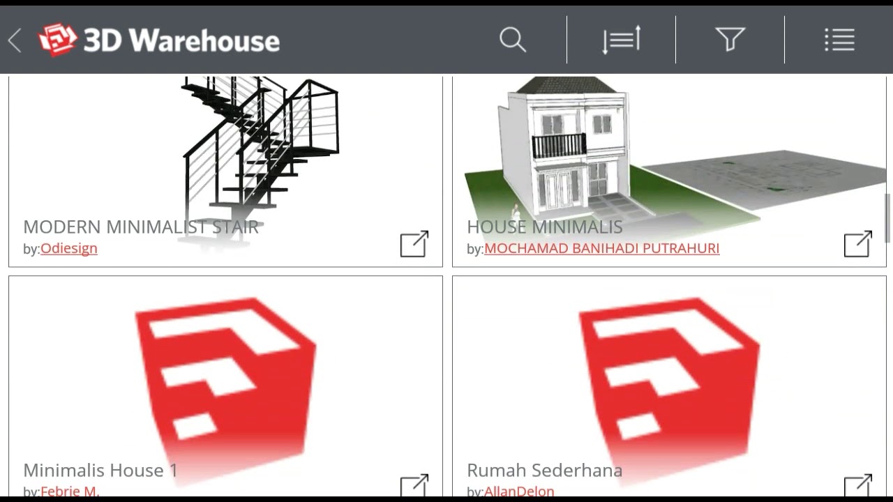 Aplikasi Arsitek di Android untuk download Gambar Desain Bangunan Rumah