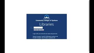 Searching for Print Materials and DVDs at the SFCC Library