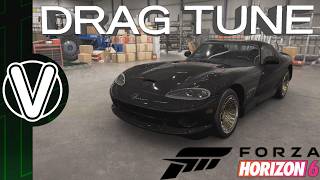 Forza Horizon 6 | Viper GTS ACR Drag Build And Tune (Forza Horizon 6 Guides)