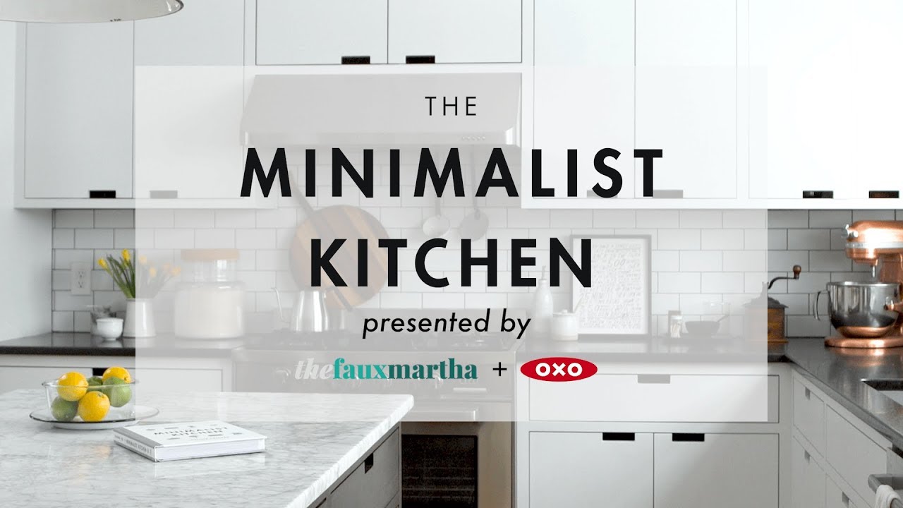 The Minimalist Kitchen The Faux Martha