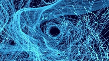 Spatial Vortex Stock Motion Graphics