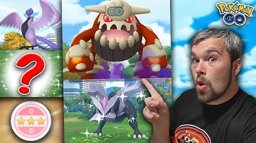 Shiny Legendary Raids! Galarian Birds! A SHLUNDO Trade! & I Show FleeceKing Something AMAZING!