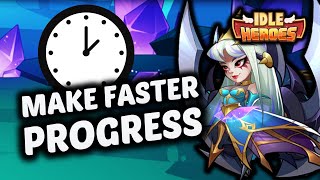 How NEW PLAYERS make FAST PROGRESS in IDLE HEROES screenshot 3