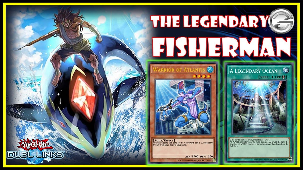 Yugioh Duel Links | Best Deck The Legendary Fisherman - Banish Monster And  OTK | 遊戯王デュエルリンクス - YouTube