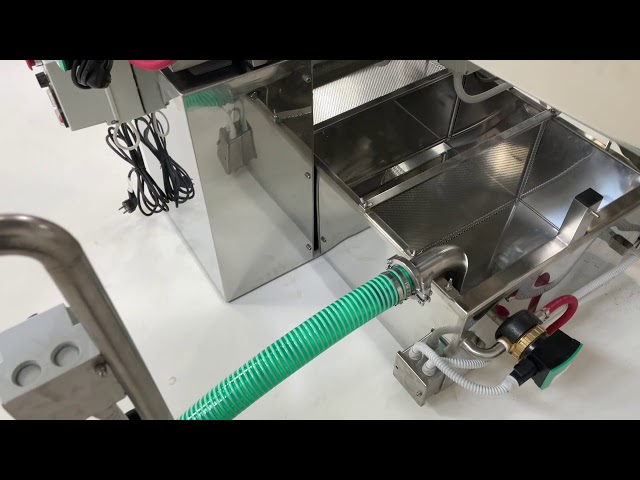 Új fejlesztésű Königin "Mini sor" fedelezés, méz viasz elválasztás, méz szivattyúzás, mézpergetés