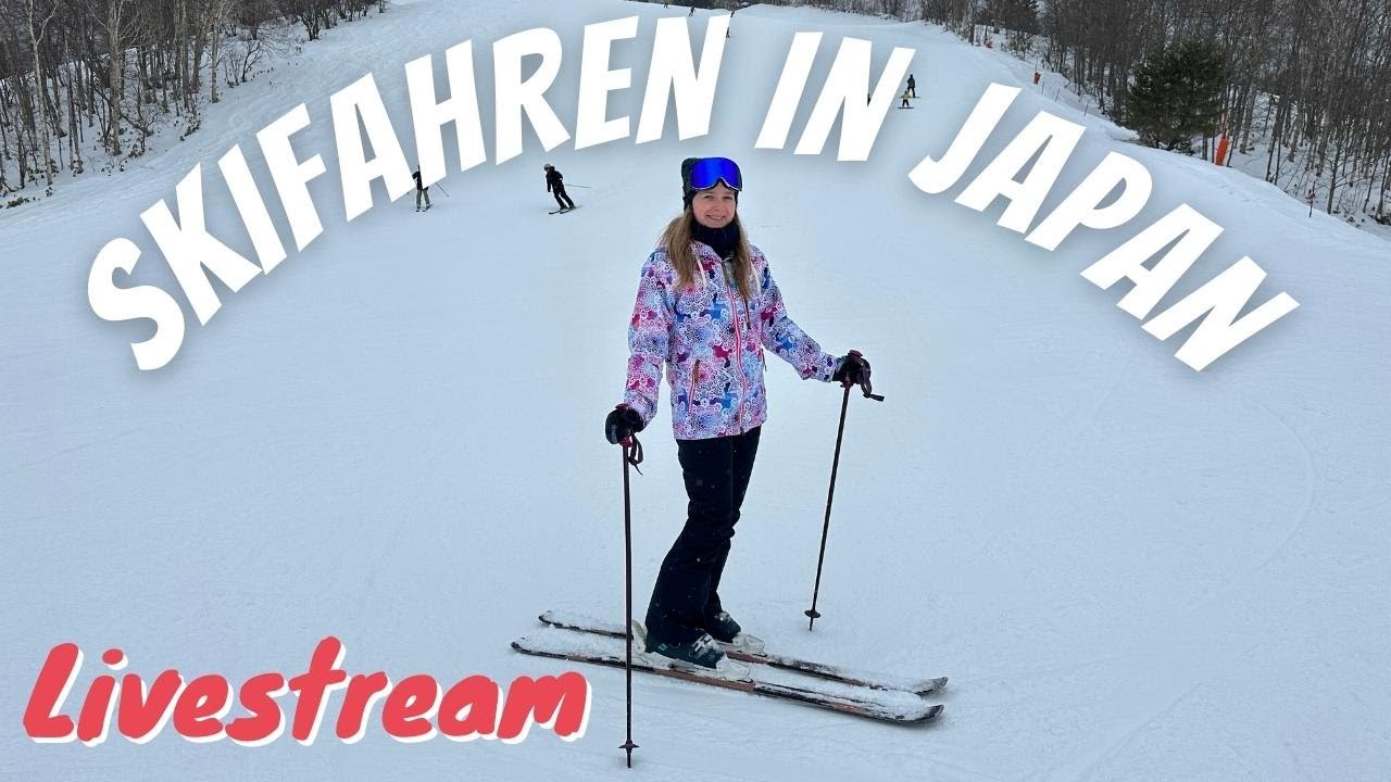 Skifahren in Japan Livestream