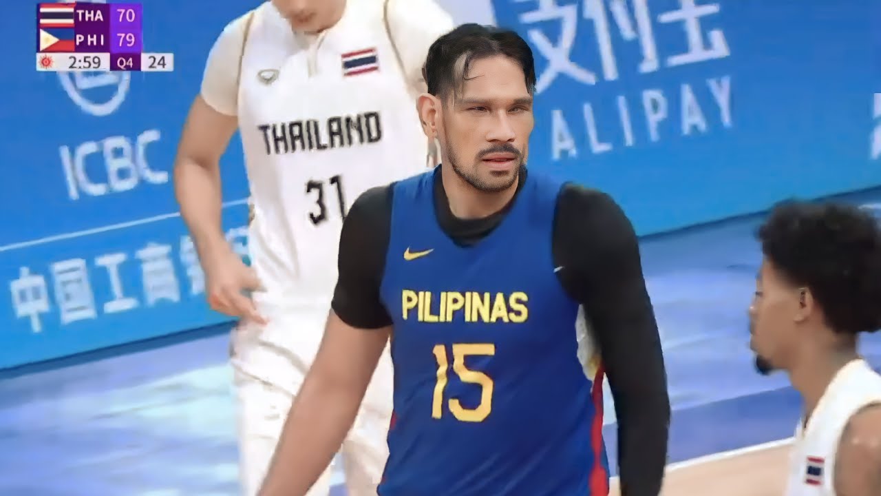 Full Highlights Gilas vs Thailand 19th Asian Games Philippines vs