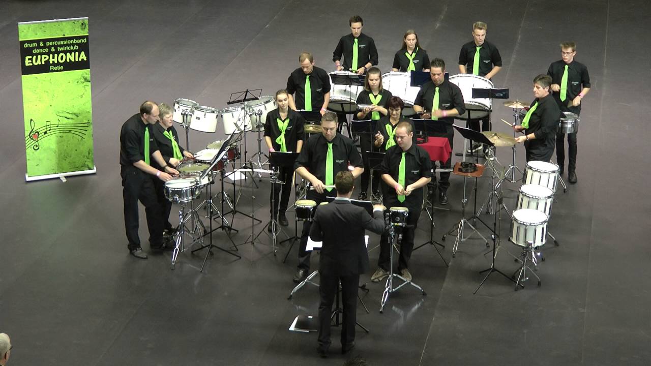 "BATUCADA OLLANDA" / Percussiegroep Euphonia / VLAMO Wedstrijd Concert Percussie Ensembles 2016