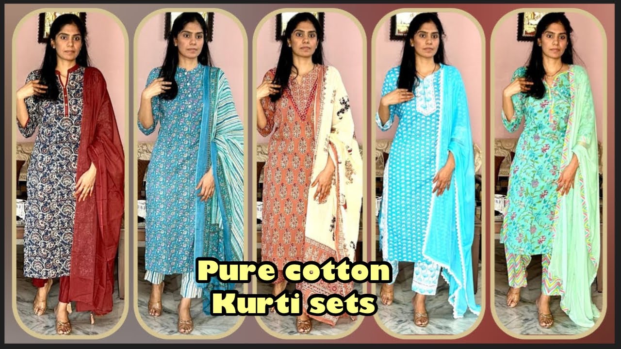 🌻Myntra Kurti/Kurta Set Haul Starting Rs.374|😀Myntra Festive Special  Kurtis| Myntra BFF Sale is live - YouTube