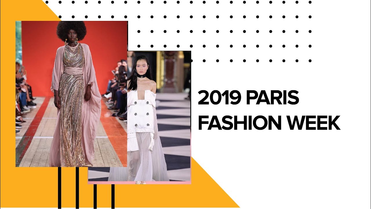 Trends from Paris Fashion Week 2019 - YouTube