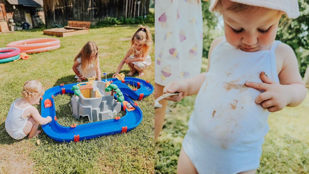 Lastel oli puhkepäev ja käisime maja juures 🏡