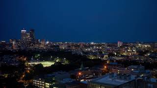Boston Skyline Sunset Boston, Ma Timelapse September 22Nd, 2023