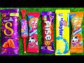 Satisfying Video Asmr giant gummy candy cutting and unboxing giant rainbow lollipop candy cutting