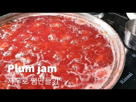   제철과일로 집에서 만드는 고급 자두잼 How To Make Plumjam