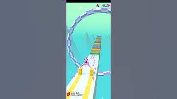 game stack surf 3D level 4 hack #shorts