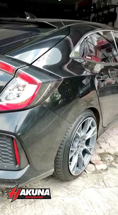 MODIFIKASI GAHAR CIVIC TURBO DENGAN VELG RACING HSR WURZEL R19‼️