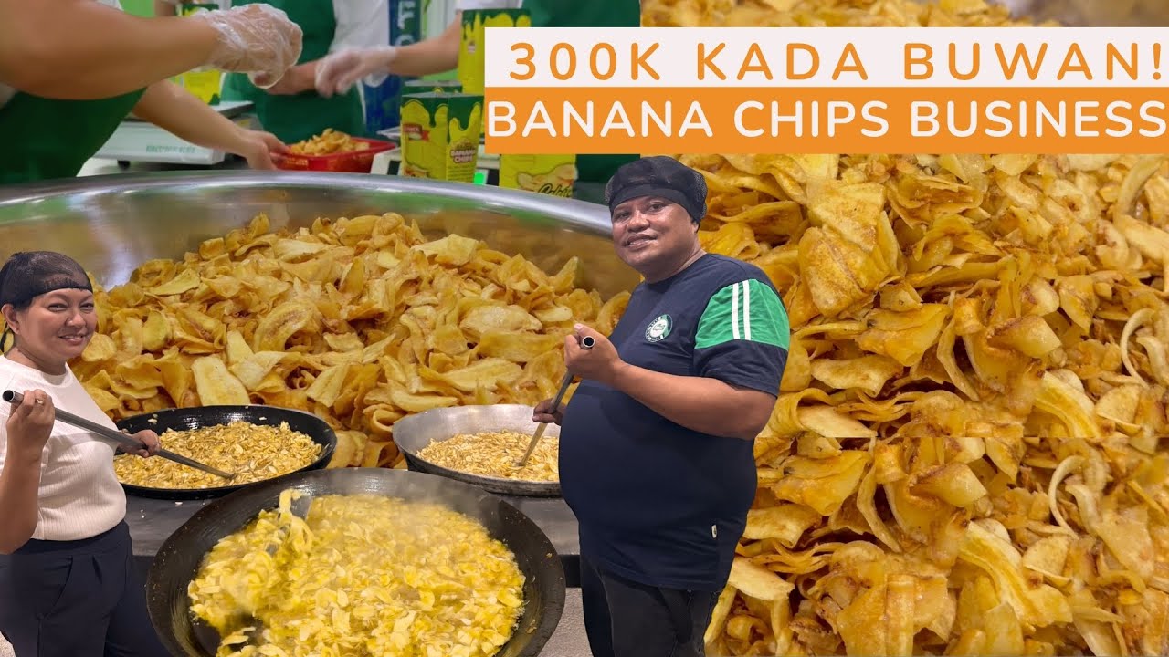 BANANA CHIPS BUSINESS, KULANG sa Export Supply! BIG MARKET WAITING! (TOUR + OPERATIONS)