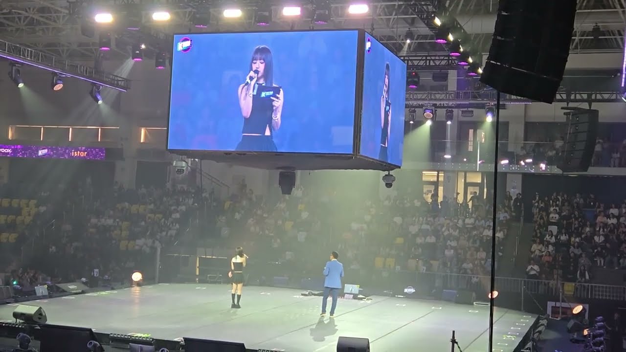 [250719], istar K-MEGA CONCERT IN ULAANBAATAR, 25.7.19(토) VVUP 멤버 킴 사회를 보는 모습