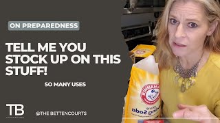 Baking Soda, Why I Stock Up On It And How I Store It Long Term.
