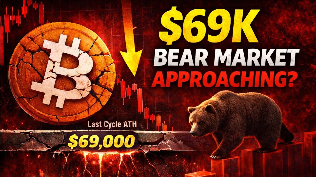 Bitcoin CRASHES Below $70K | This Weekly Close Changes EVERYTHING - YouTube