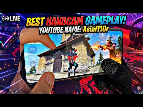 🔴 Live free fire 🔥 Handcam Gameplay + Custom Room With Subscribers #live #shortslive #gaminglive