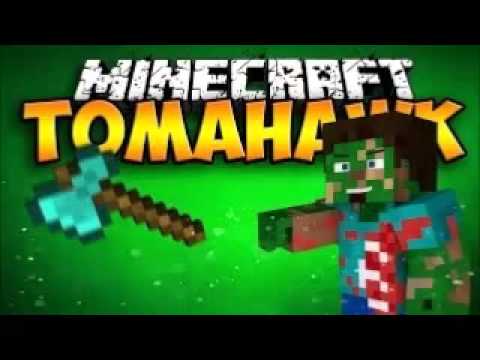 Tomahawk Mod - THROW AXES IN MINECRAFT! (Review)