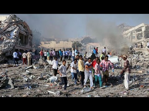 Somalia truck bombing toll over 300 as funerals continue