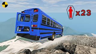 Realistic High-Speed Car Crashes in BeamNG.drive #163 | Ultra Detailed Crash Compilation screenshot 2