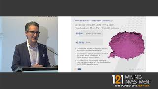 Presentation: First Cobalt- 121 Mining Investment New York Autumn 2019
