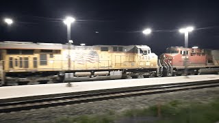 UP 5476! CP 131 - CP 8787, 8876 & UP 5476 at Streetsville. May 29, 2022