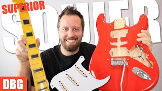 BUILDING A SUPER SQUIER!  Upgrading a Squier Classic Vibe!