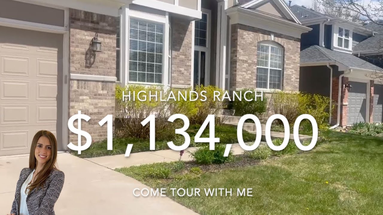 Home for Sale in Highlands Ranch In the Indigo Hill Neighborhood