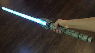 Tales of the Jedi Comics Lightsaber w/Prizm 5.5 & Neopixels quick demo